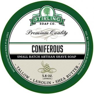 Coniferous Shaving Soap 170 ml - Stirling