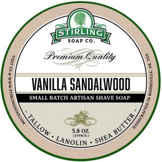 Vanilla Sandalwood Shaving Soap 170 ml - Stirling