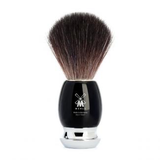 Shaving Brush Black Fibre Vivo Classic Black M - Black